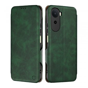Pouzdro na mobil Techsuit Safe Wallet Plus Xiaomi Redmi A7 Pro 4G zelené