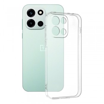 Kryt na mobil Techsuit Clear Silicone OnePlus Nord 6 transparentní