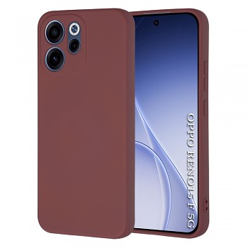 Kryt na mobil Techsuit SoftFlex Oppo Reno15 F a FS 5G švestkově červený