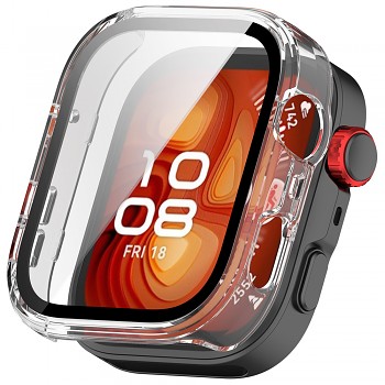 Ochranné pouzdro s fólií Techsuit Defense360 Pro pro Huawei Watch Fit 5 Pro průhledné