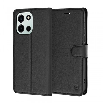 Pouzdro Techsuit Leather Folio pro OnePlus Nord 6 černé