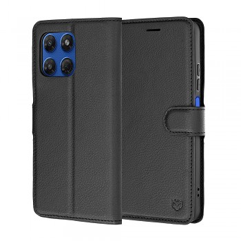 Pouzdro Techsuit Leather Folio pro Motorola Moto G47 černé
