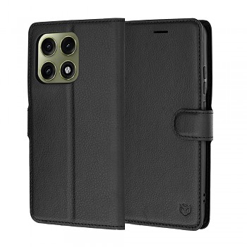 Pouzdro Techsuit Leather Folio pro Motorola Edge 70 Pro černé