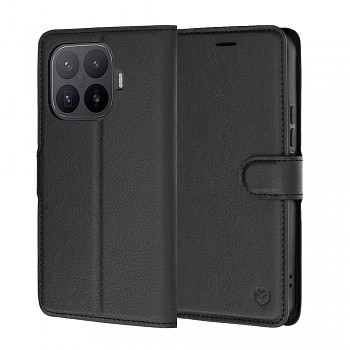 Pouzdro Techsuit Leather Folio pro Xiaomi 17T Pro černé