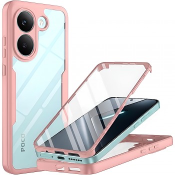 Kryt Techsuit ColorVerse 360 Series Xiaomi Poco X8 Pro růžový