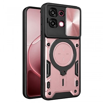 Kryt Techsuit CamGuard Pro Oppo A6 Pro 5G růžovozlatý