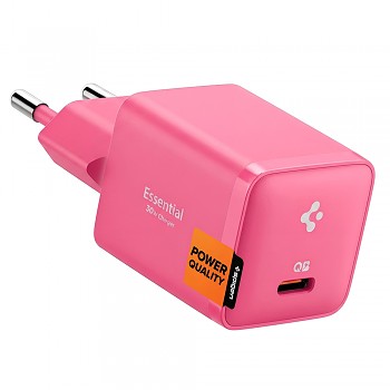 Nabíječka Spigen Arcstation Essential EE301EU (ACH10449) Type-C Quick Charge PD30W růžová