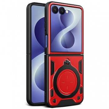Kryt Techsuit CamGuard Pro pro Samsung Galaxy Z Flip8 červený