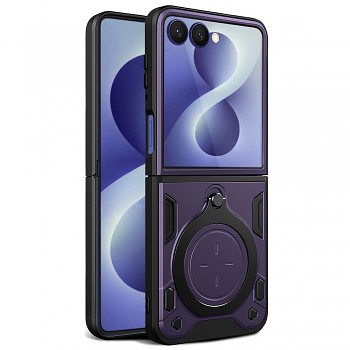 Kryt Techsuit CamGuard Pro pro Samsung Galaxy Z Flip8 fialový