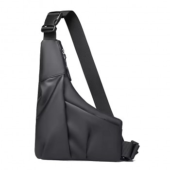 Univerzální sportovní crossbody taška přes rameno černá