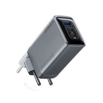 Síťová nabíječka Anker Prime A2688341 GaN 100 W 2× USB-C a USB-A šedá