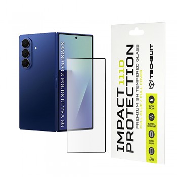 Tvrzené sklo Techsuit 111D Full Cover Full Glue pro Samsung Galaxy Z Fold8 Ultra černé