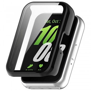Kryt s ochranným sklem Techsuit Defense360 Pro pro Samsung Galaxy Fit3 černý