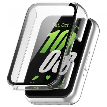 Kryt s ochranným sklem Techsuit Defense360 Pro pro Samsung Galaxy Fit3 transparentní