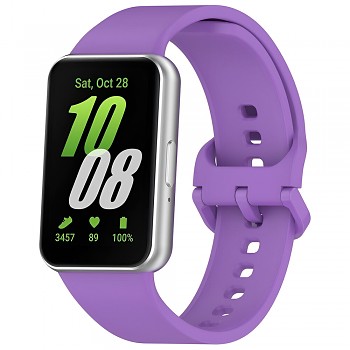 Řemínek Techsuit W086 pro Samsung Galaxy Fit3 fialový