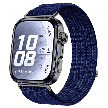 Řemínek Techsuit W085 pro Huawei Watch Fit 5 azurově modrý
