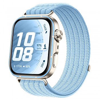 Řemínek Techsuit W085 pro Huawei Watch Fit 5 tyrkysově modrý