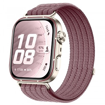 Řemínek Techsuit W085 pro Huawei Watch Fit 5 kouřově fialový