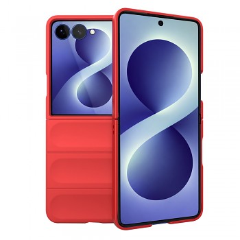 Kryt Techsuit Magic Shield pro Samsung Galaxy Z Flip8 červený