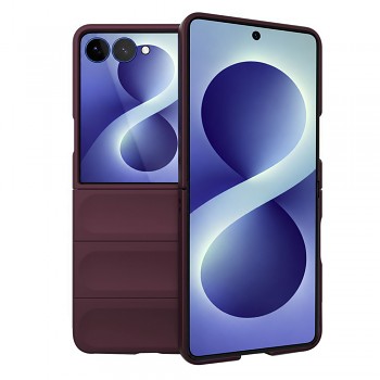 Kryt Techsuit Magic Shield pro Samsung Galaxy Z Flip8 vínový