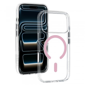 Kryt Liavec Pure MagSafe pro iPhone 17 Pro a 18 Pro růžový