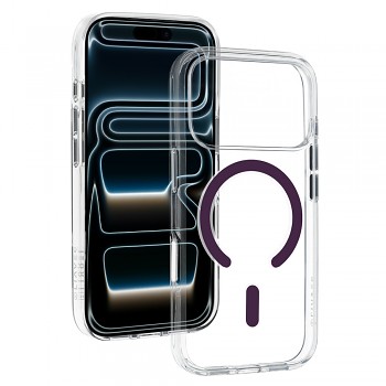 Kryt Liavec Pure MagSafe pro iPhone 17 Pro a 18 Pro fialový