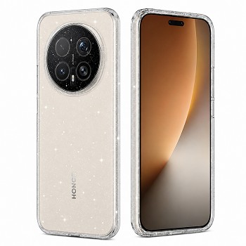 Kryt Techsuit SparkleSkin pro Honor Magic8 Pro transparentní