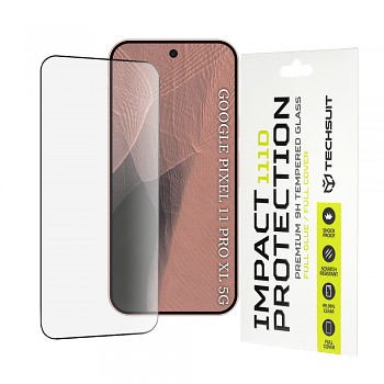 Tvrzené sklo Techsuit 111D Full Cover Full Glue pro Google Pixel 11 Pro XL černé