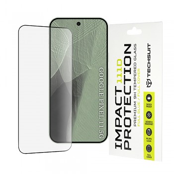 Tvrzené sklo Techsuit 111D Full Cover Full Glue pro Google Pixel 11 / Pixel 11 Pro černé