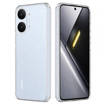 Kryt Techsuit SparkleSkin pro Xiaomi Poco X8 Pro Max transparentní