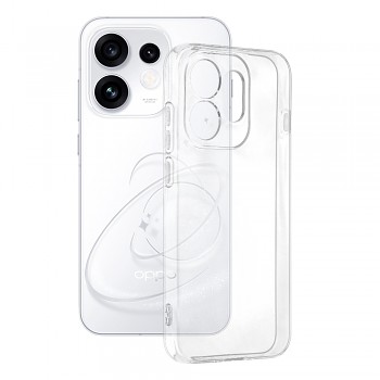 Kryt Techsuit Clear Silicone pro Oppo Reno16 transparentní