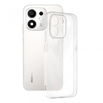 Kryt Techsuit Clear Silicone pro Honor 600 Smart transparentní