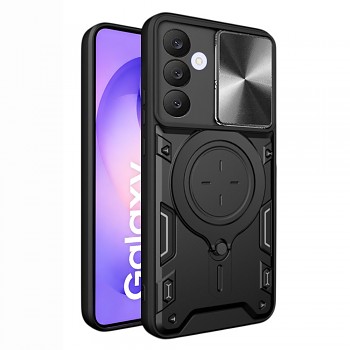 Kryt Techsuit CamGuard Pro pro Samsung Galaxy S26 FE a Samsung Galaxy S25 FE černý