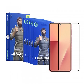 Tvrzené sklo Blueo 2.5D Silk Full Cover HD 5 ks pro Samsung Galaxy Z Flip7 / Z Flip8 černé