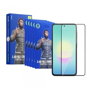 Tvrzené sklo Blueo 2.5D Silk Full Cover HD 5 ks pro Samsung Galaxy A27 5G / A37 5G / A57 5G černé