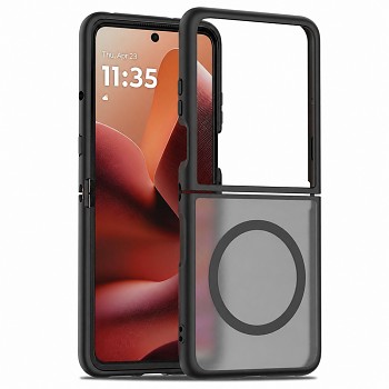 Kryt Techsuit PureFrost MagSafe pro Motorola Razr 60 Ultra a Razr 70 Ultra matně černý