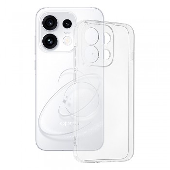 Kryt Techsuit Clear Silicone pro Oppo Reno16 Pro průhledný