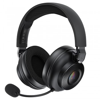Herní bezdrátová sluchátka Acefast H15 s Bluetooth 6.0 a 2.4 GHz černá