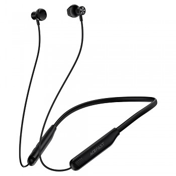 Bluetooth sluchátka Acefast N9 za krk černá