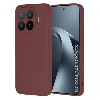 Kryt Techsuit SoftFlex pro Xiaomi 17T Pro švestkově červený