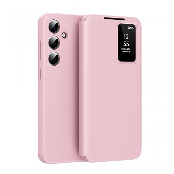 Pouzdro Techsuit SmartView pro Samsung Galaxy S26 FE růžové