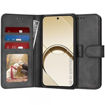 Pouzdro Techsuit Diary Book pro Realme 16 5G černé