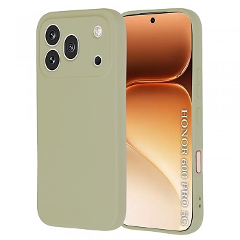 Kryt Techsuit SoftFlex pro Honor 600 Pro zelený v odstínu matcha