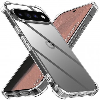 Kryt Techsuit Shockproof Clear Silicone pro Google Pixel 11 Pro čirý