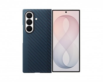Kryt EF-KF976SNE Samsung Carbon magnetický pro Galaxy Z Fold 8 Ultra tmavě modrý