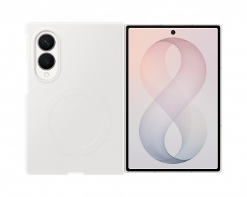 Kryt EF-EF971CWE Samsung silikonový magnetický pro Galaxy Z Fold 8 bílý