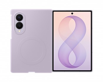 Kryt EF-EF971CVE Samsung silikonový magnetický pro Galaxy Z Fold 8 fialový
