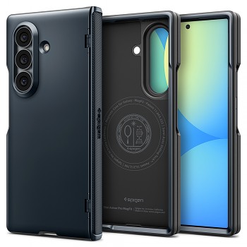 Kryt Spigen Slim Armor Pro MagFit pro Samsung Galaxy Z Fold8 Ultra kovově šedý