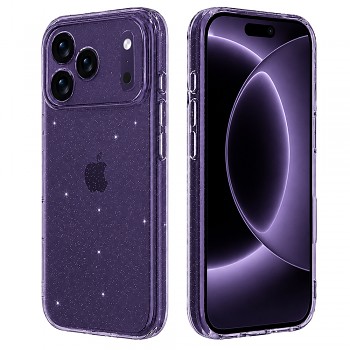 Kryt Techsuit SparkleSkin Series pro iPhone 18 Pro / iPhone 17 Pro čirý