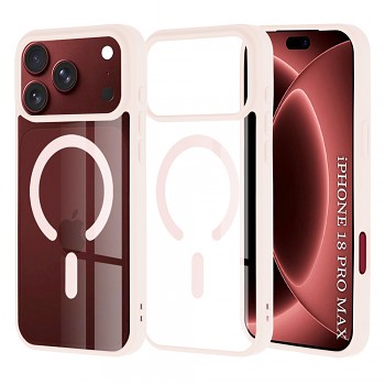 Kryt Techsuit MagSafe Pro na iPhone 18 Pro Max / iPhone 17 Pro Max tělově růžový